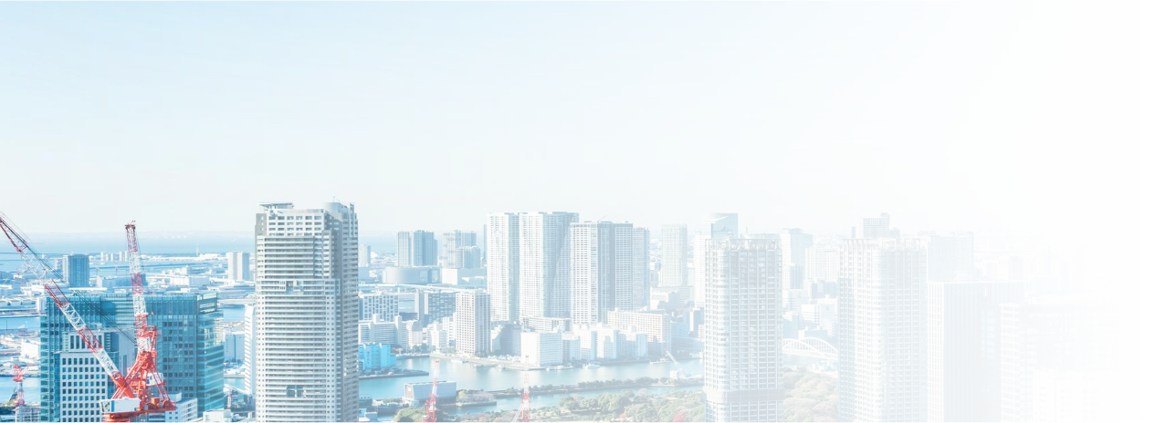 都市のスカイライン背景