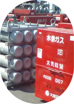 高圧ガス容器の耐圧試験