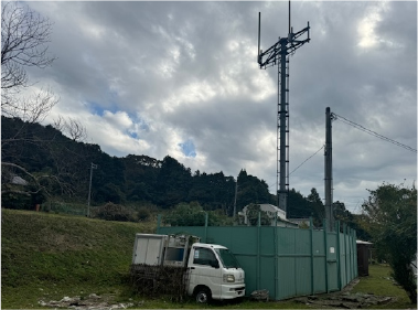 電波塔補修工事